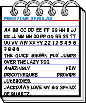 FREEZONE Regular Font