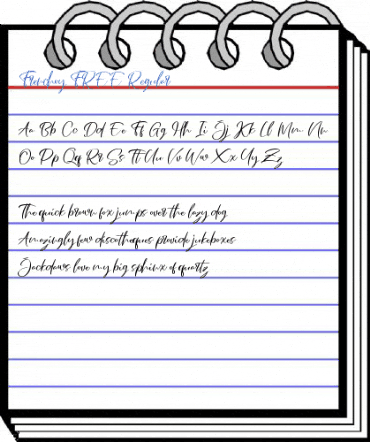 Frenchoy FREE Regular Font