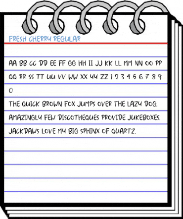 Fresh Cherry Regular Font