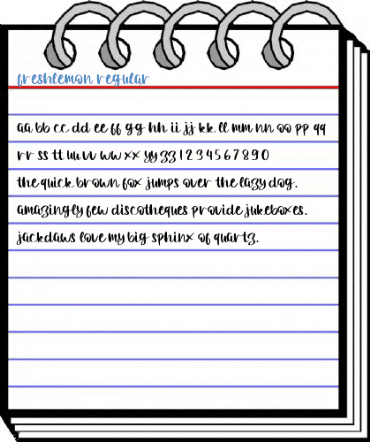 Freshlemon Regular Font