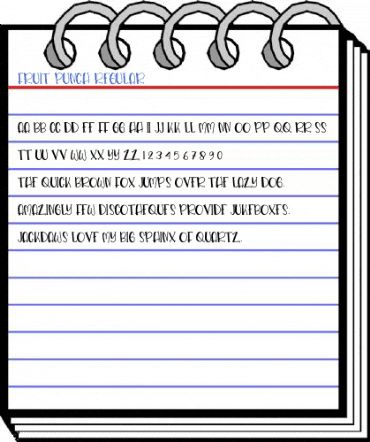 Fruit Punch Regular Font