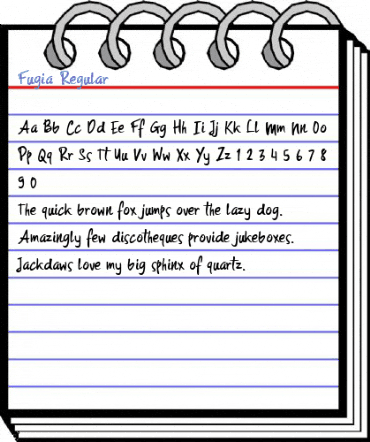 Fugia Regular Font