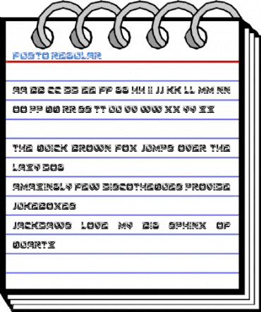 Fusto Regular Font