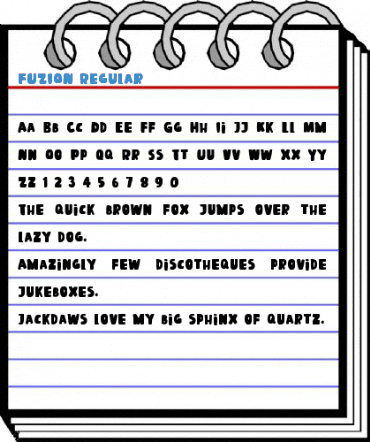 FUZION Regular Font