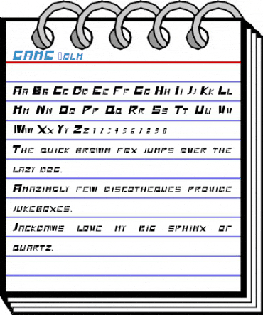 GAME Font