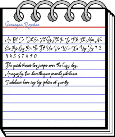 Garangan Regular Font