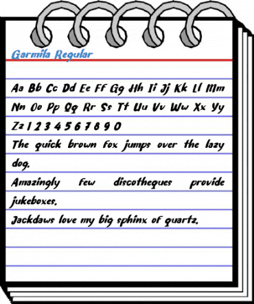 Garmila Regular Font