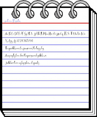 gealova Regular Font