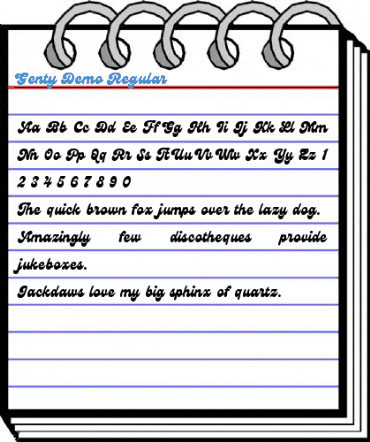Genty Demo Regular Font
