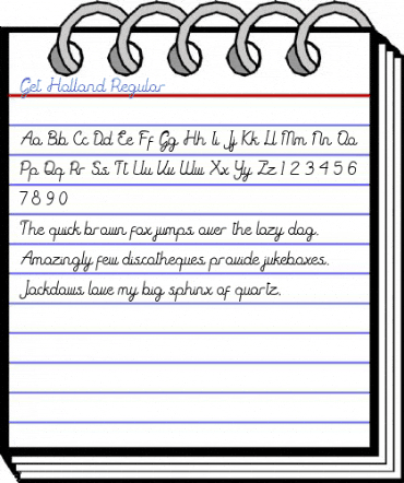 Get Holland Regular Font