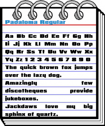 Padaloma Regular Font
