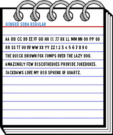Ginger Soda Regular Font