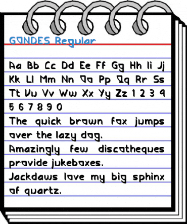 GONDES Regular Font