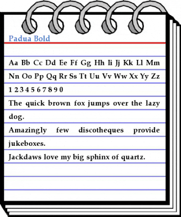 Padua Font