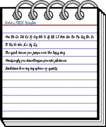 Goteru FREE Font