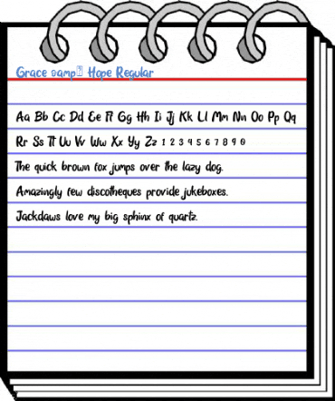 Grace & Hope Regular Font
