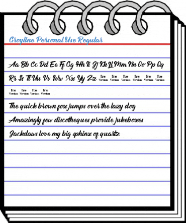 Groyline Personal Use Regular Font