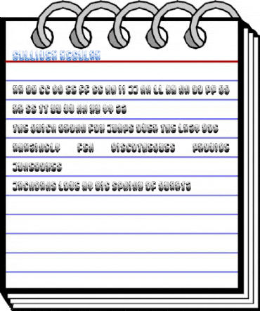 Gulliver Regular Font