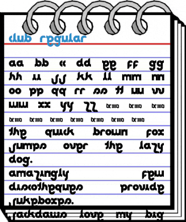 CLUB Regular Font