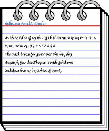 Halloween Pumpkin Regular Font