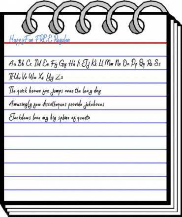 HappyFun FREE Regular Font