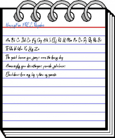 HappyFun FREE Regular Font