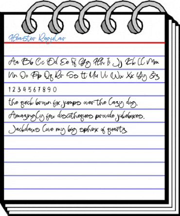 Heaster Regular Font