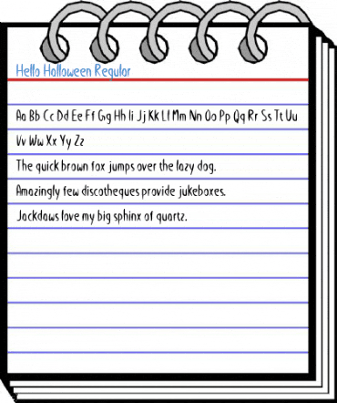 Hello Halloween Regular Font