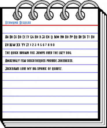 Hermona Regular Font
