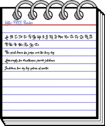 Hilles FREE Regular Font