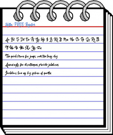 Hilles FREE Regular Font