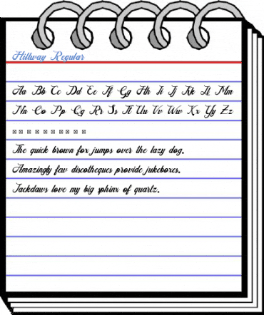 Hillway Regular Font
