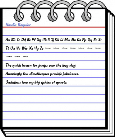 Hindia Regular Font