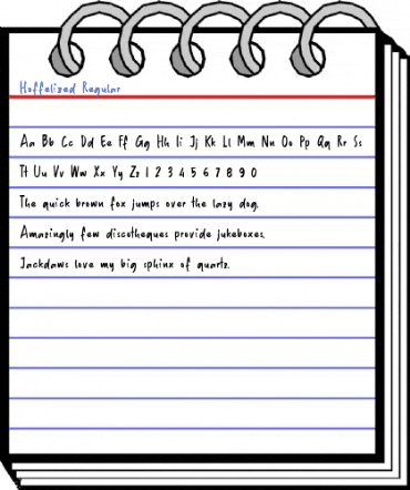 Hoffelized Regular Font