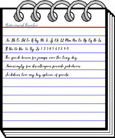 Hoffermond Regular Font
