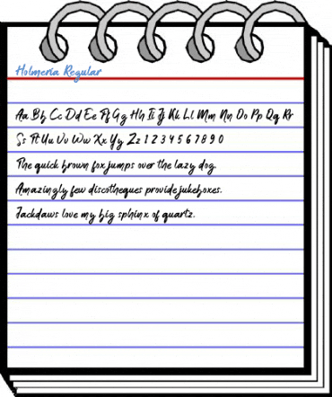 Holmeria Regular Font