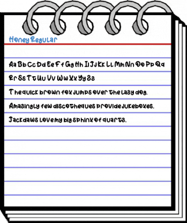 Honey Regular Font
