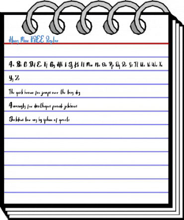 Honey Moon FREE Regular Font