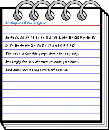 Hookspace Beta Regular Font