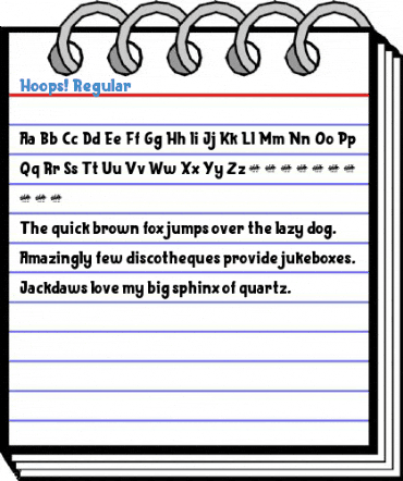 Hoops! Regular Font