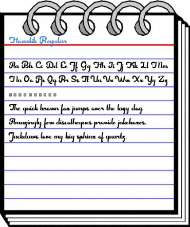Hovalik Regular Font