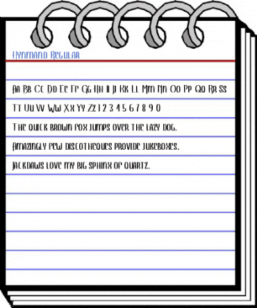 Hynmand Regular Font