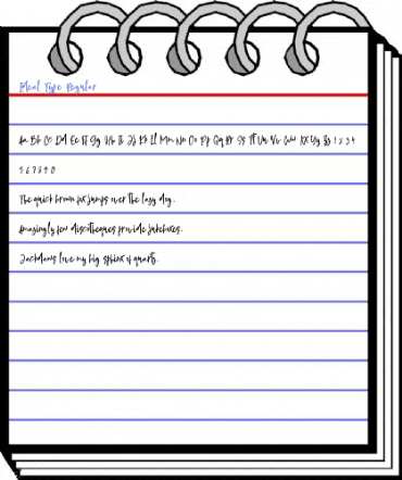 Ideal Type Regular Font
