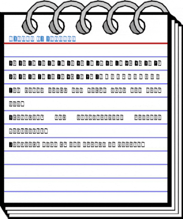 iDroid 3D Regular Font
