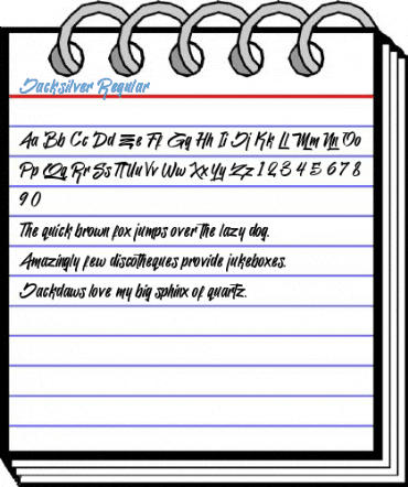 Jacksilver Regular Font