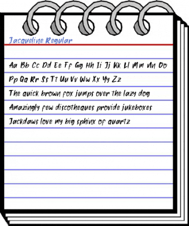 Jacqueline Regular Font