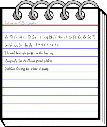 Jahannam Balla Regular Font