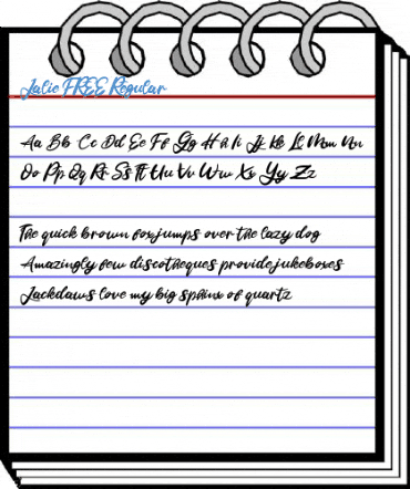 Jalie FREE Regular Font