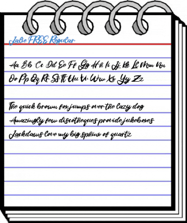 Jalie FREE Regular Font
