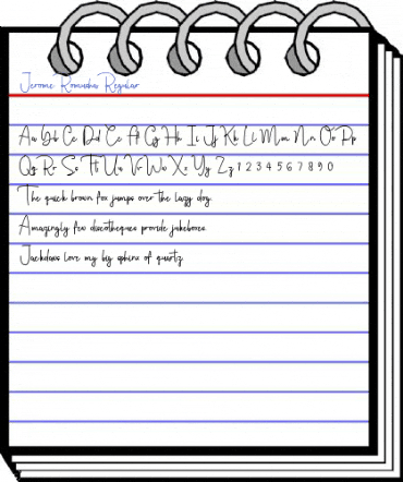Jerome Romusha Regular Font